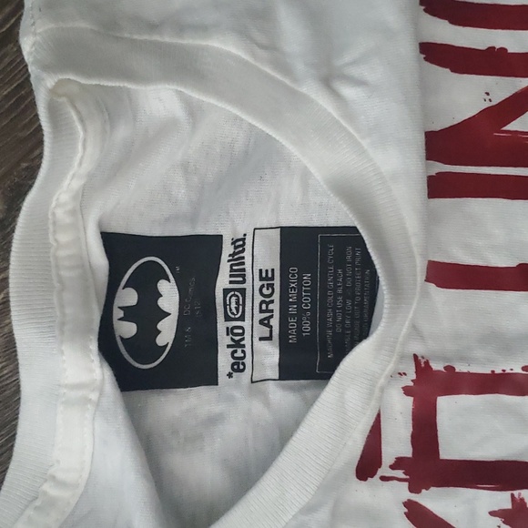 2000s Y2K Ecko Unlimited x Batman All Over Print DC Comics T-shirt - Large - Picture 2 of 7